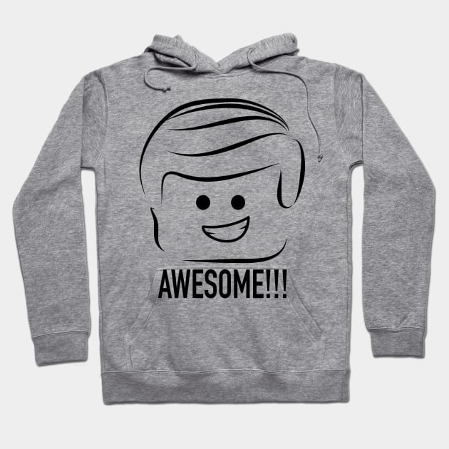 Emmet Brickowski Hoodie by Randomart